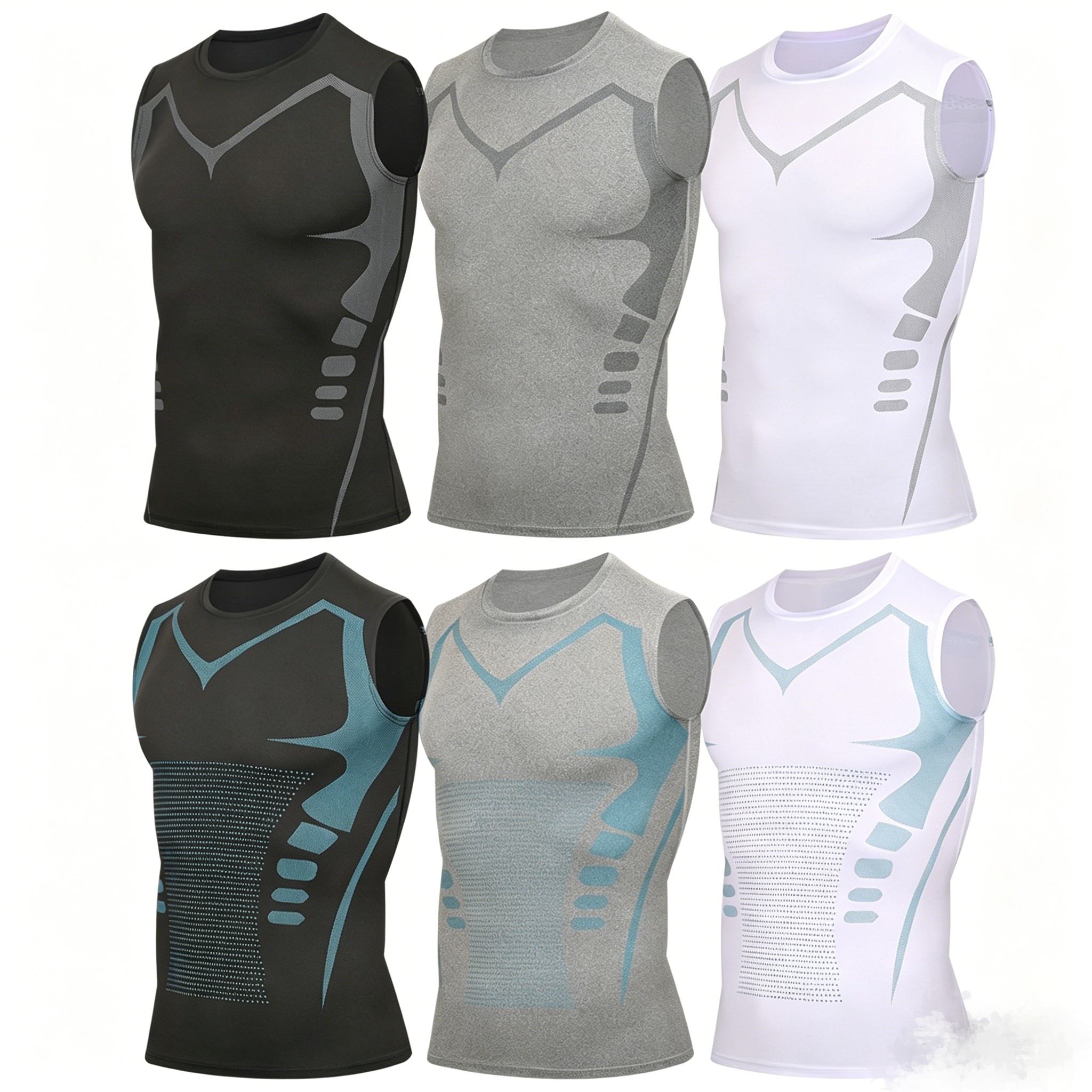 Tank Top Muscle - Men's Compression Tank Top, Sleeveless Printed