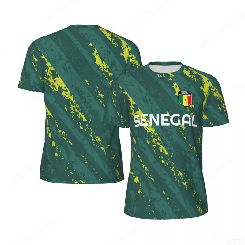 Fashion Senegal Flag Graphic F - Tee Graphic Print reseña y precio