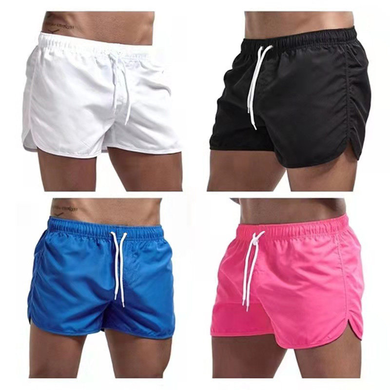 Men's 2026 Solid Drawstring Br - Trunks Board Surf reseña y precio