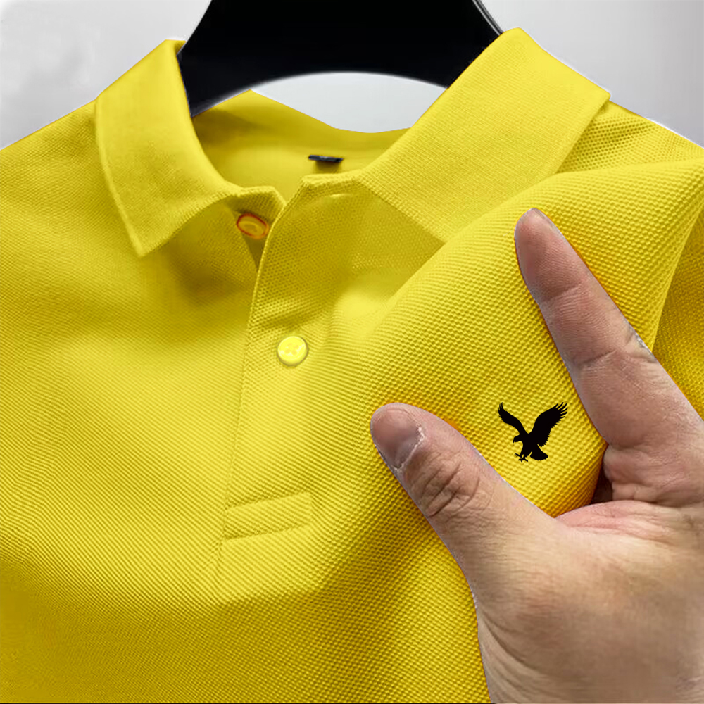 Summer New POLO Shirt Men's La - Polo Shirt Pique reseña y precio