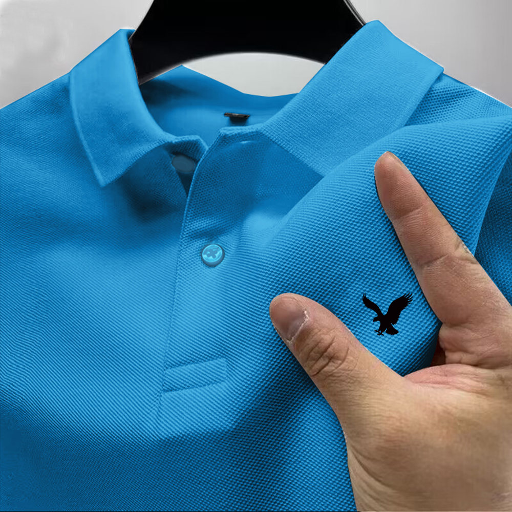 Summer New POLO Shirt Men's La - Polo Shirt Pique reseña y precio