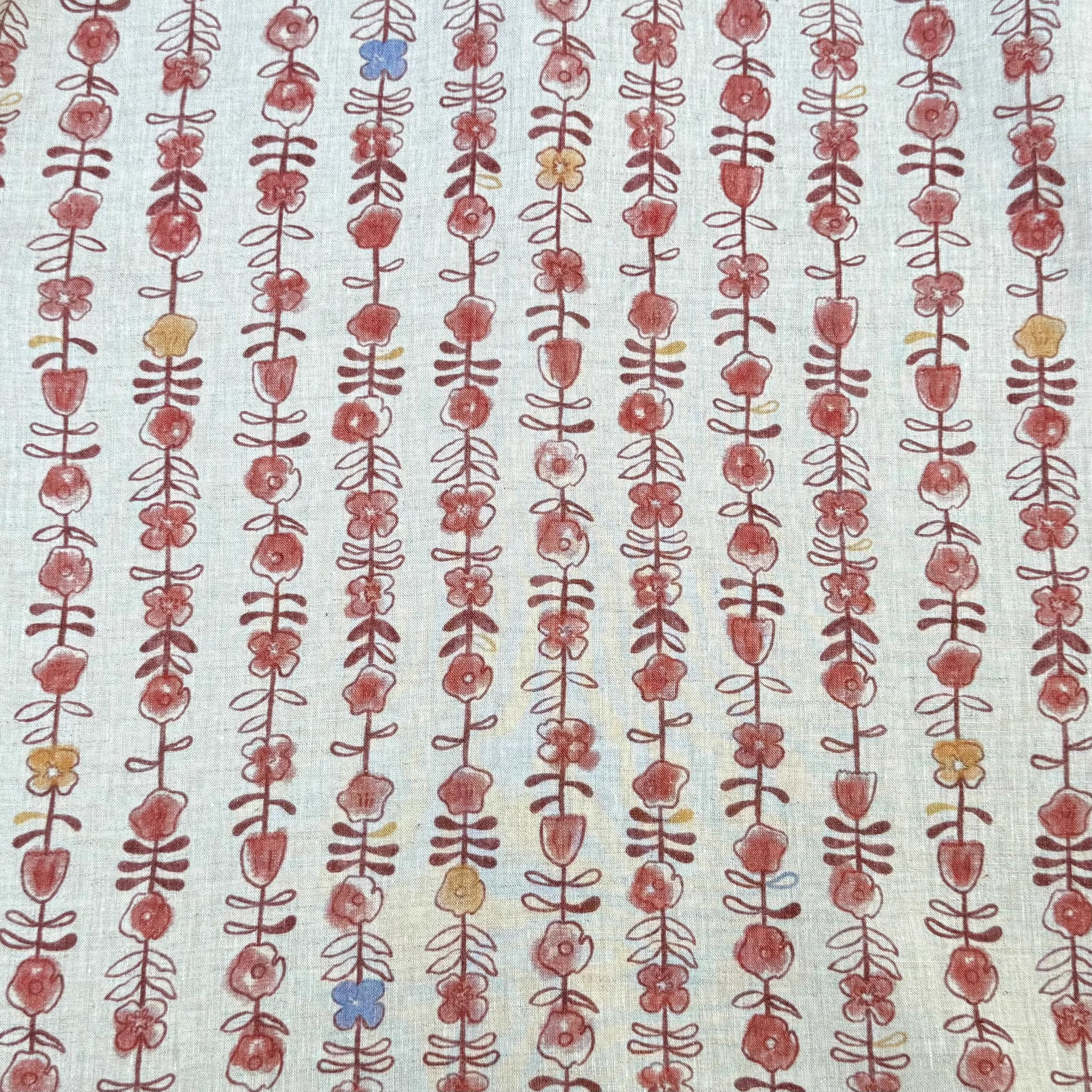1yard Unique flowers print fab - Linen Shirt Breathable reseña y precio