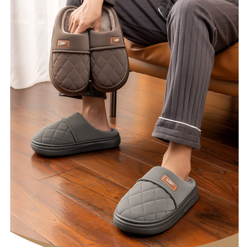 Winter Warm Slipper Women Men  - Flip Flop Leather Men reseña y precio