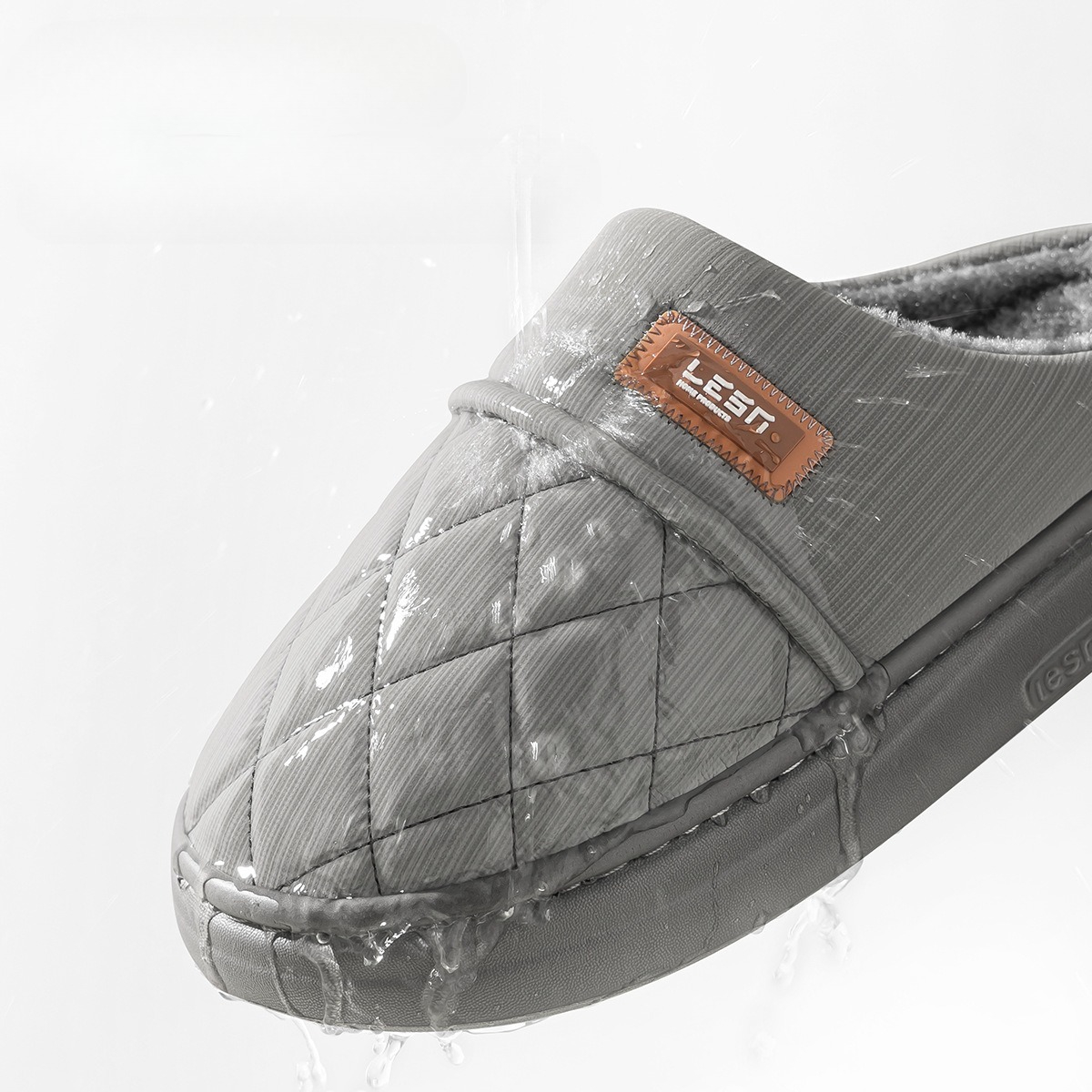 Winter Warm Slipper Women Men  - Flip Flop Leather Men reseña y precio