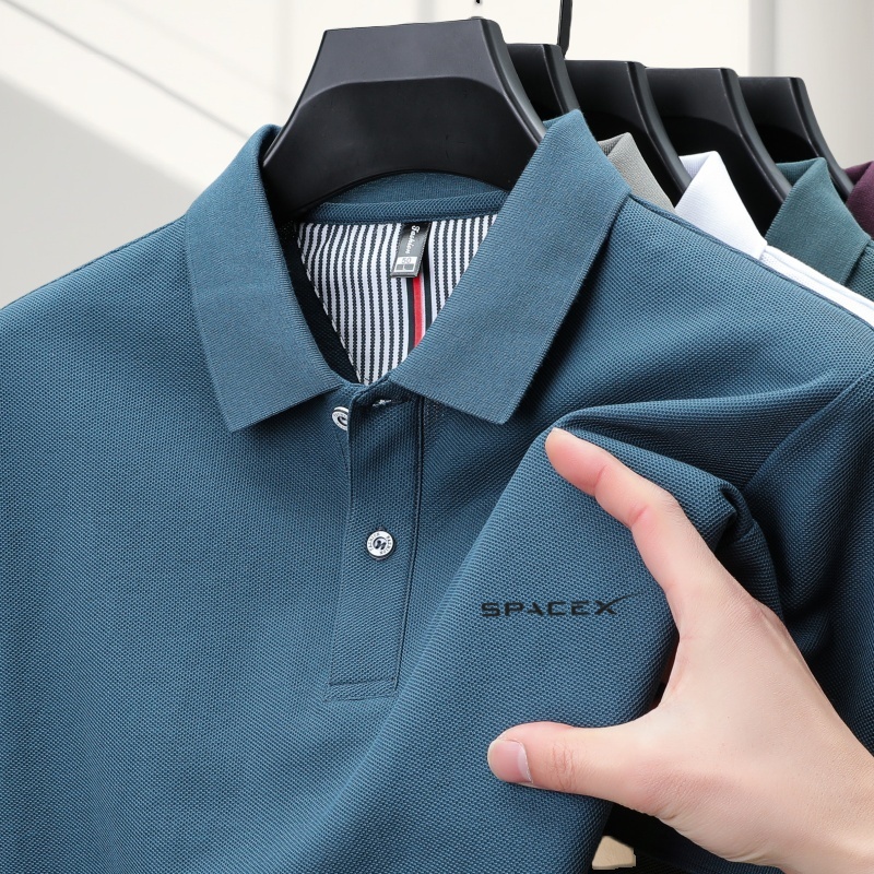 100%pure cotton summer new men - Polo Shirt Pique reseña y precio