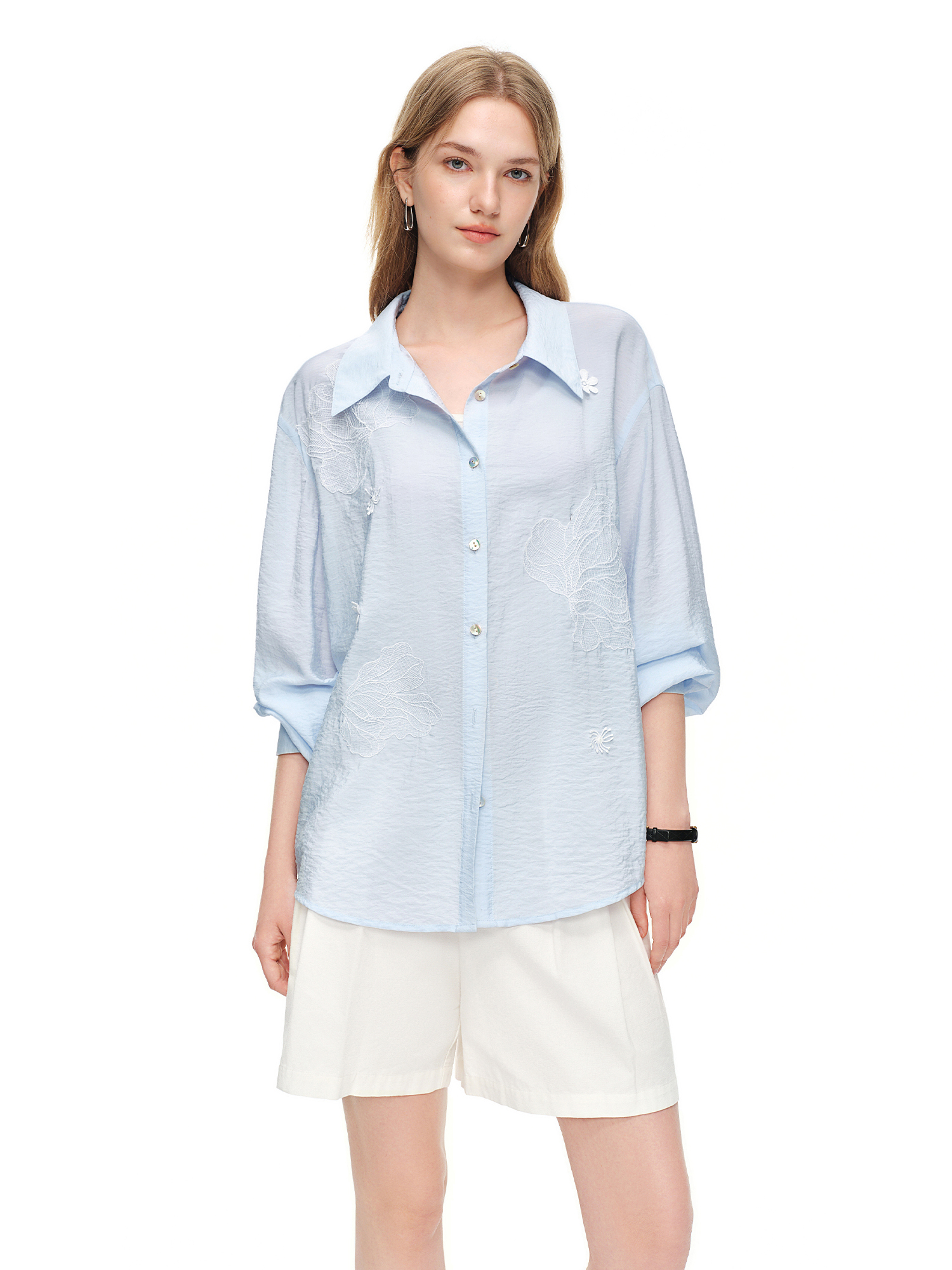 DUSHU 2026 Summer Women's Ligh - Resort Shirt Floral reseña y precio