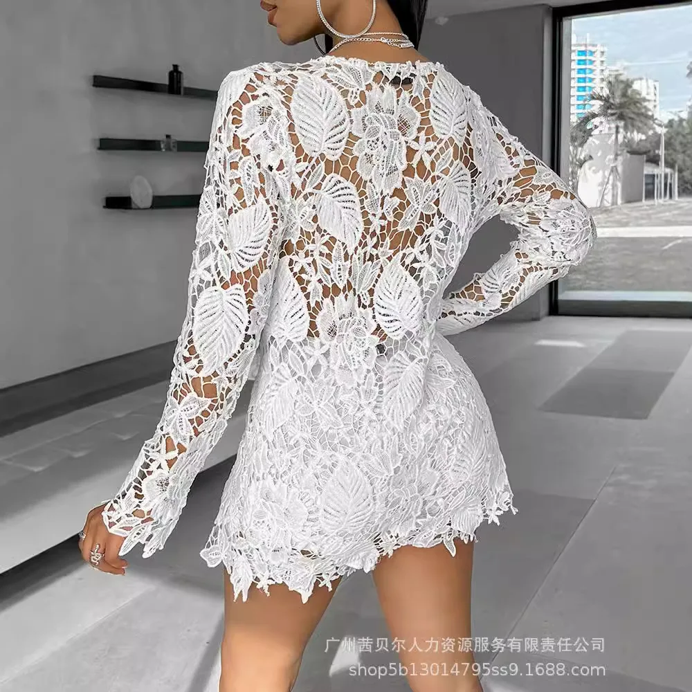 Women Sexy Short Sets Hollow O - Linen Shirt Breathable reseña y precio