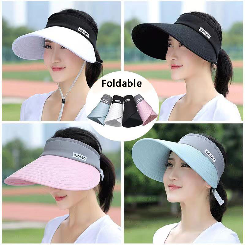 2024 NEW women summer sun viso - Packable Hat Nylon reseña y precio