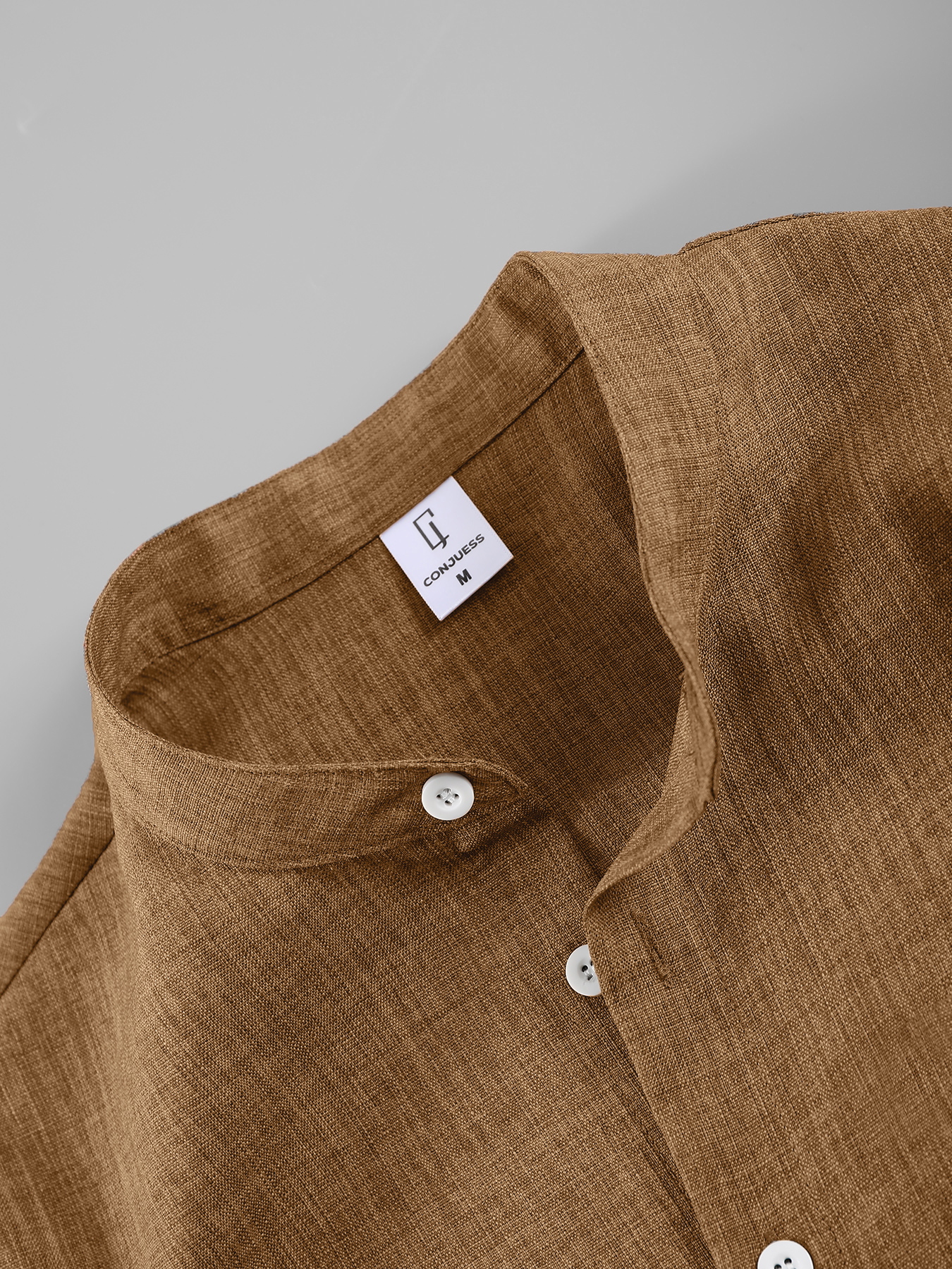 Summer Men's Cotton Linen Text - Linen Shirt Breathable reseña y precio