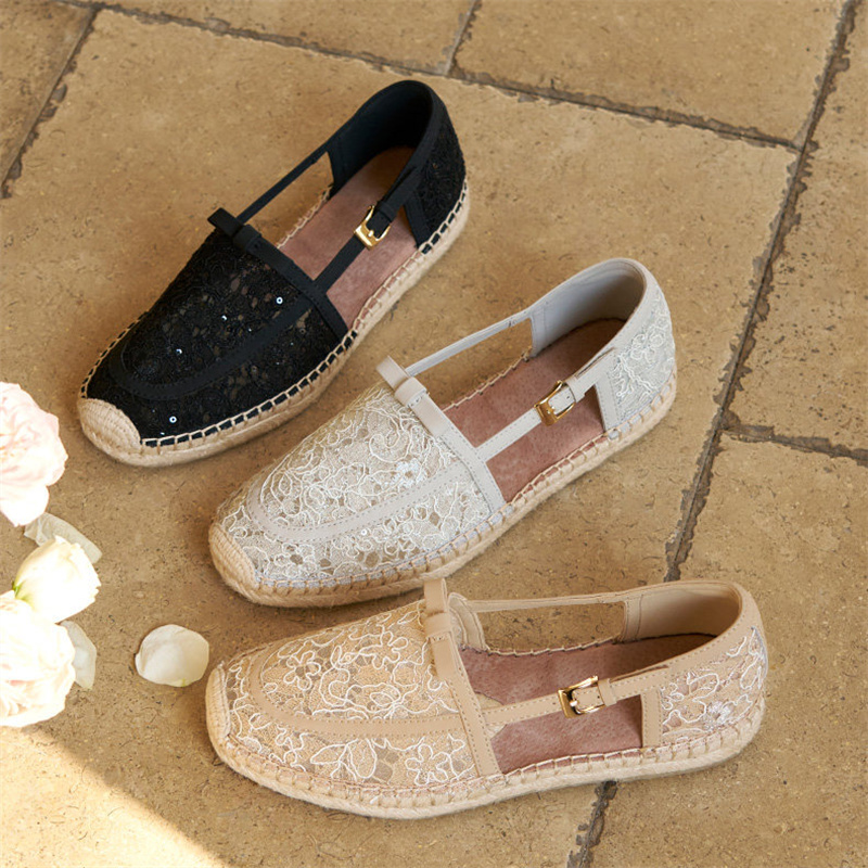 J&M Women Loafers Korean Flora - Espadrille Slip On reseña y precio
