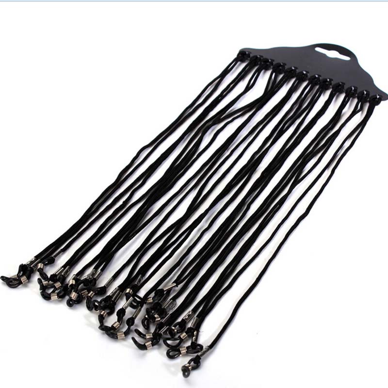 12pcs/set Black Nylon Cord Eye - Sunglass Retainer Cord reseña y precio