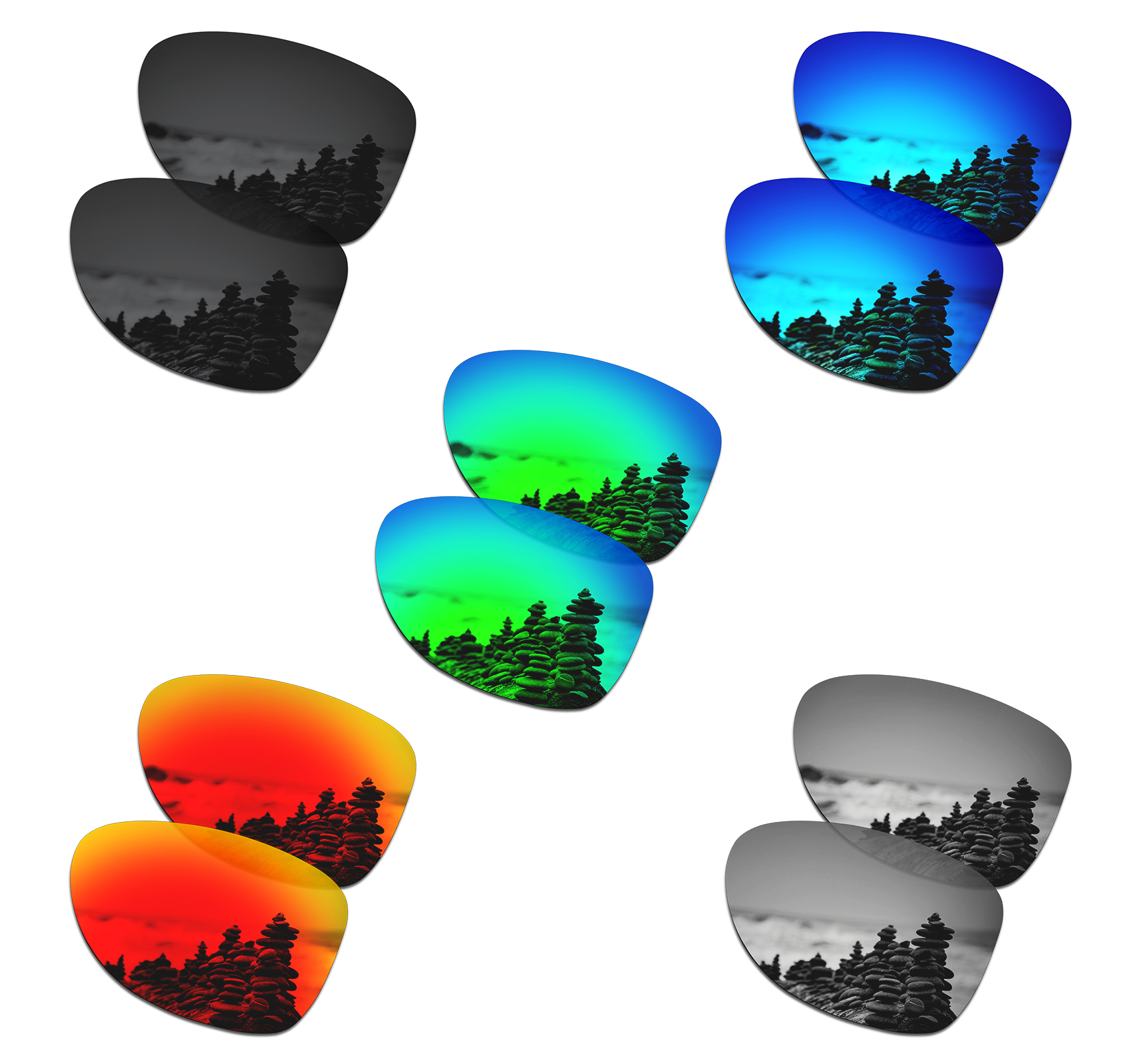 SmartVLT Polarized Replacement - Sunglasses Aviator Polarized reseña y precio