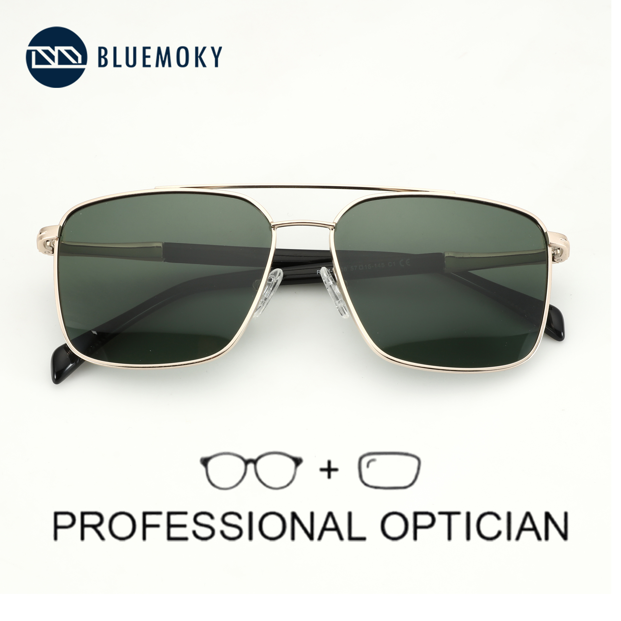 BLUEMOKY L Size Fashion Metal  - Sunglasses Aviator Polarized reseña y precio