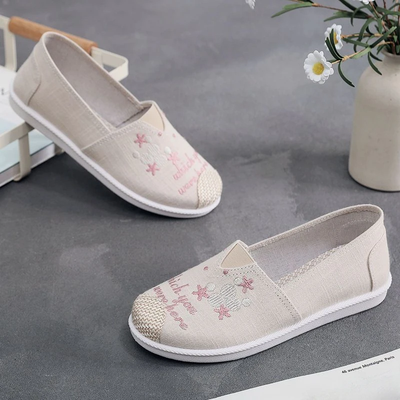 Kawaii Slip on Round Toe Cute  - Espadrille Slip On reseña y precio