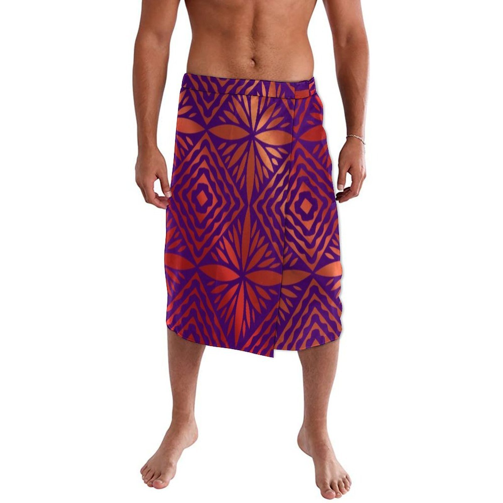 New Polynesian Samoa Fiji Beac - Sarong Men Wrap reseña y precio