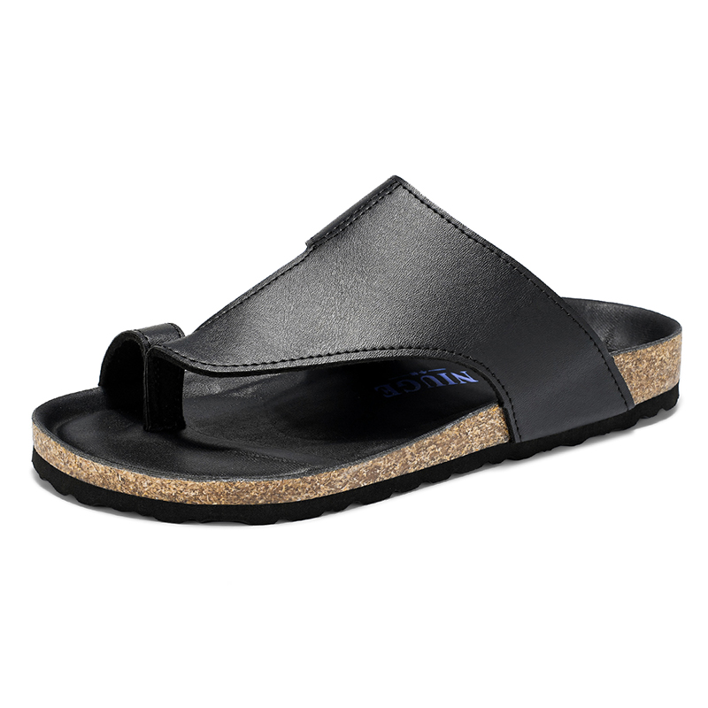Summer Plus Big Size 48 49 Cor - Flip Flop Leather Men reseña y precio