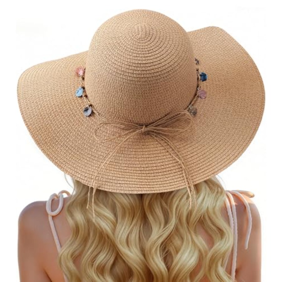 Trifabricy Beach Sun Straw Hat - Packable Hat Nylon reseña y precio