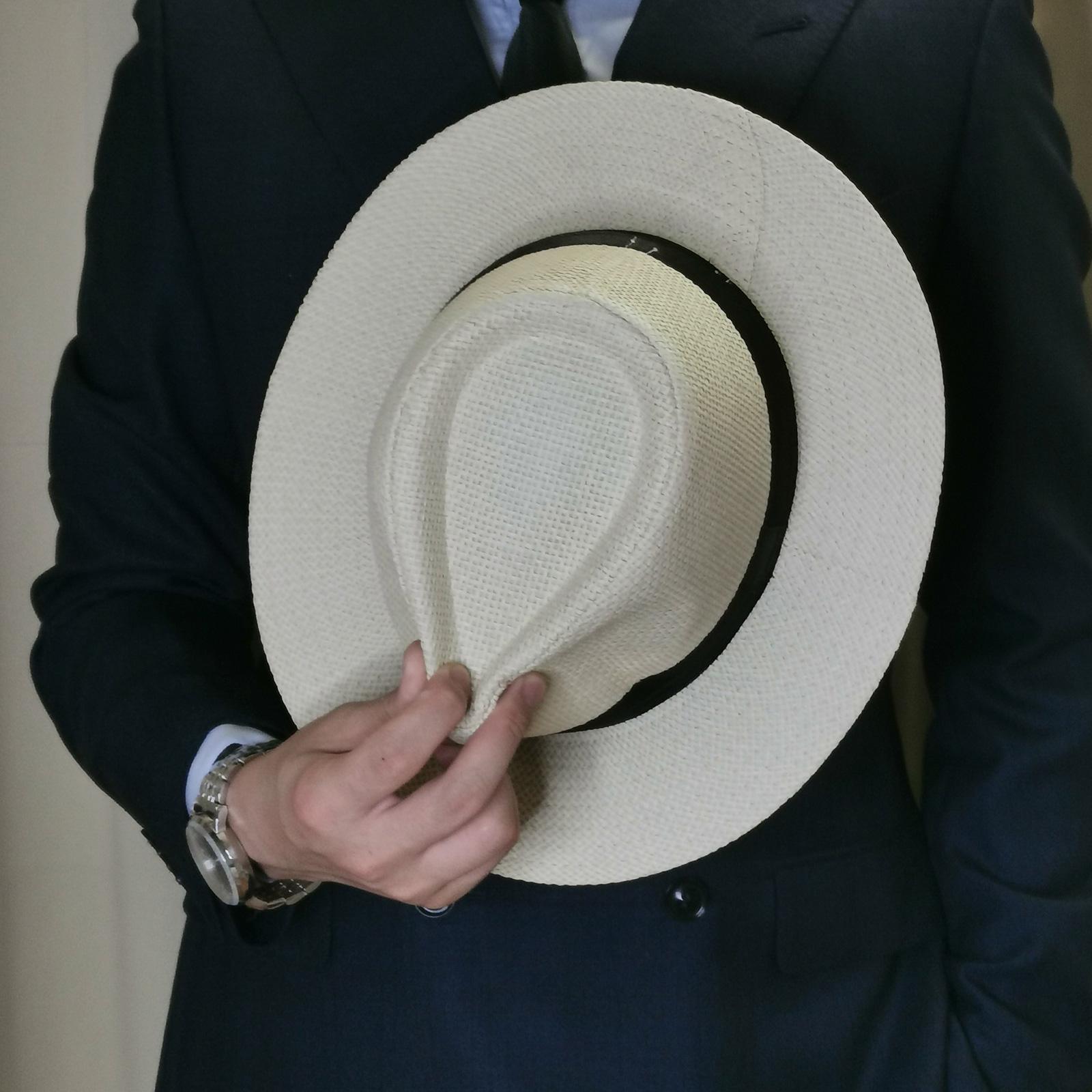 Men Summer Panama Straw Hat Na - Bucket Hat Straw reseña y precio