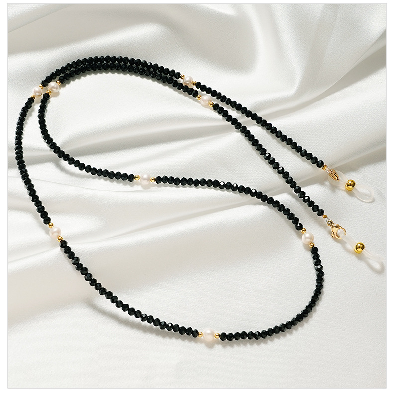 Pearl Crystal Glasses Chain wo - Sunglass Retainer Cord reseña y precio
