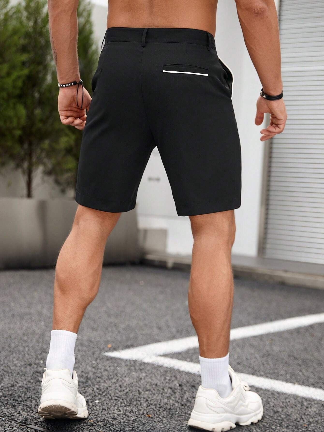Men's Business Casual Chino Sh - Shorts Chino Slim reseña y precio