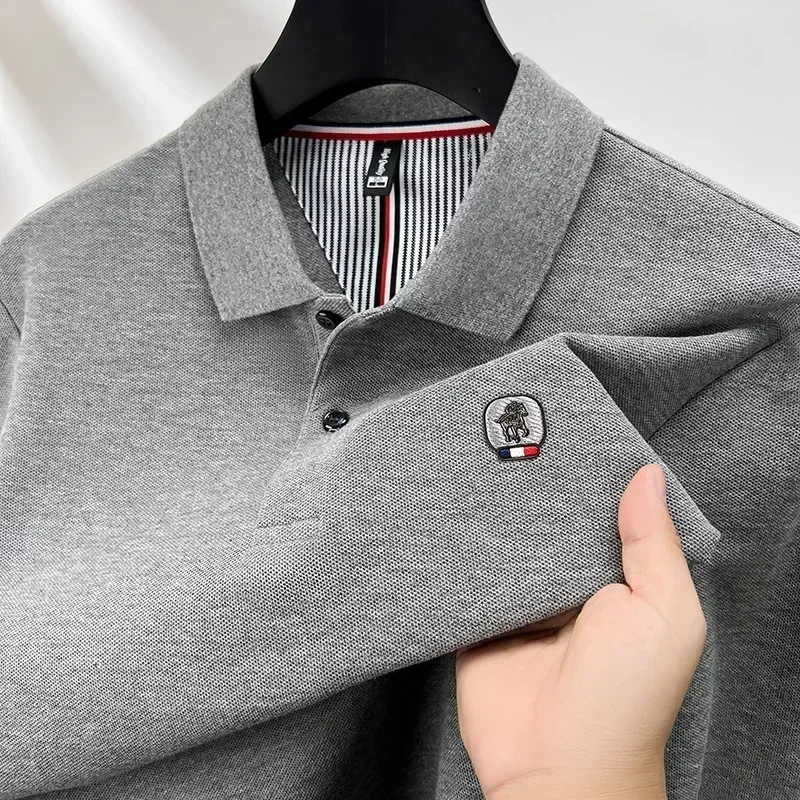 Cotton polo shirt men's long s - Polo Shirt Pique reseña y precio