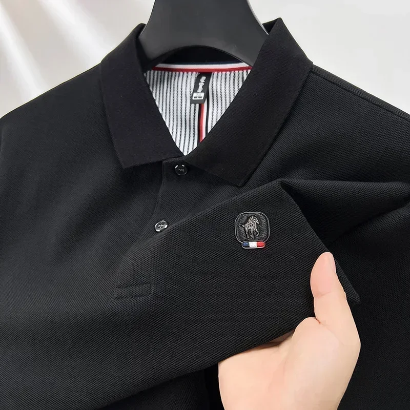 Cotton polo shirt men's long s - Polo Shirt Pique reseña y precio