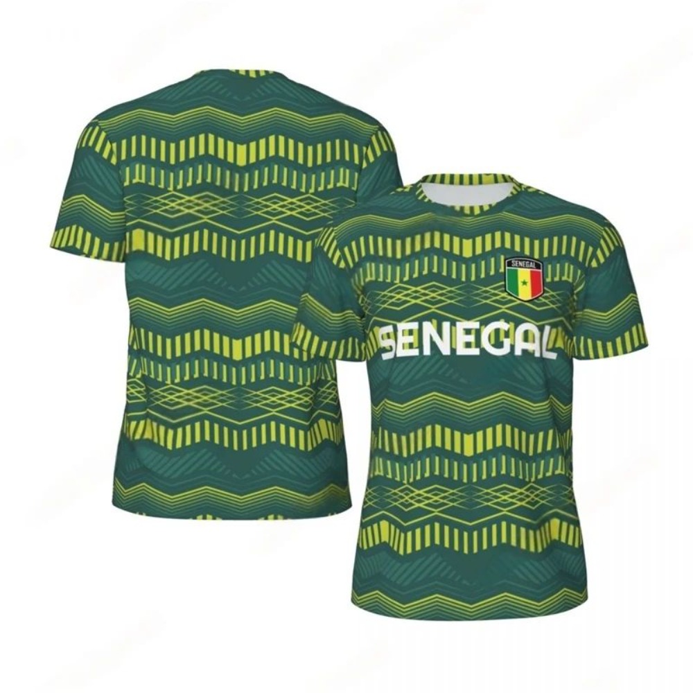 2026 New Summer Senegal Flag G - Tee Graphic Print reseña y precio
