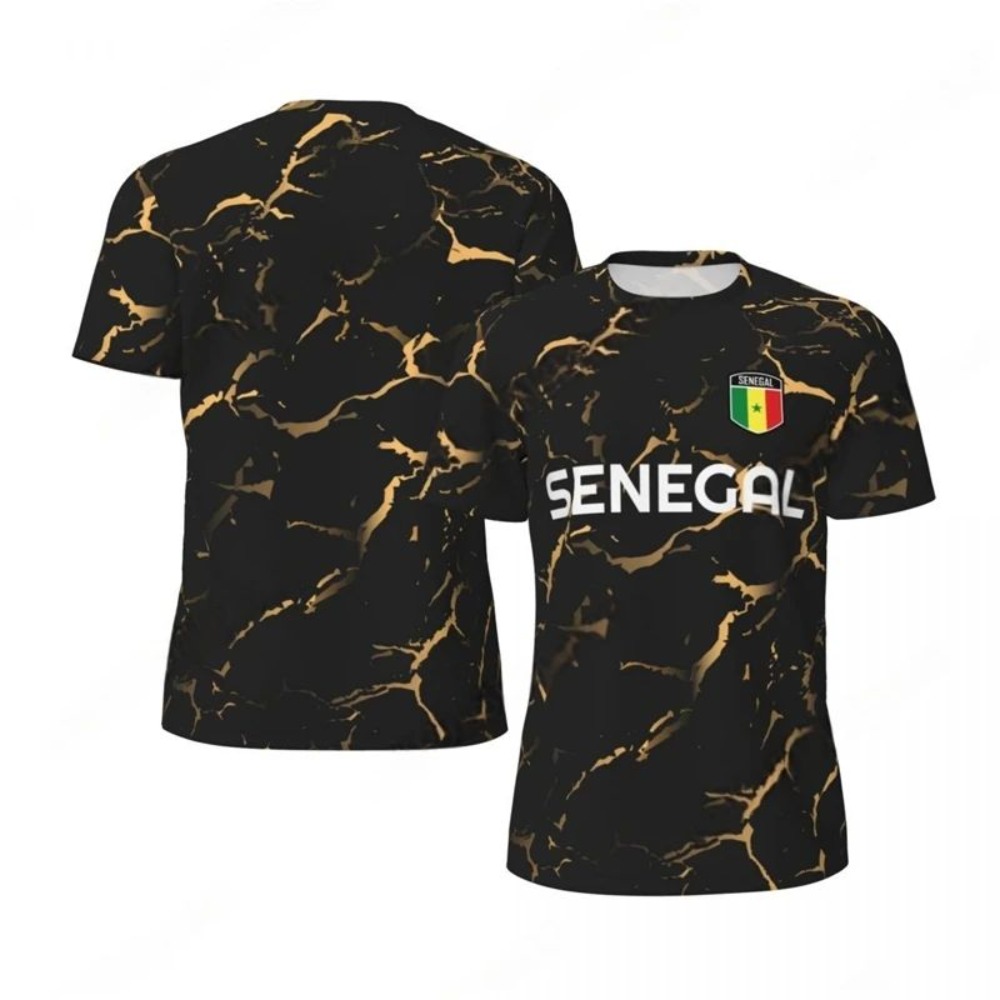 2026 New Summer Senegal Flag G - Tee Graphic Print reseña y precio