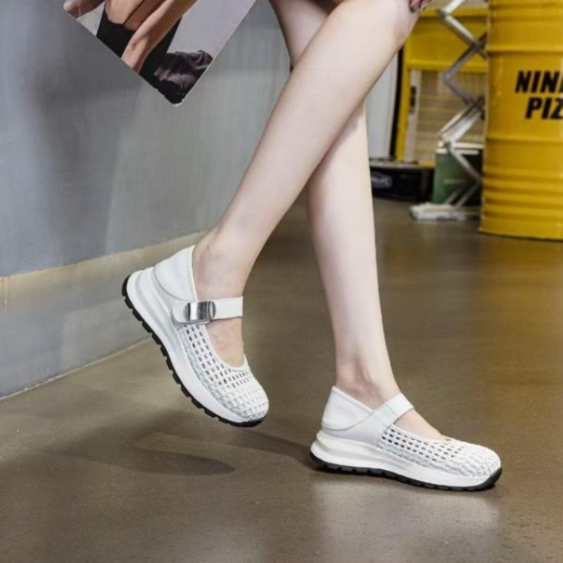 Women's Genuine Leather Braide - Espadrille Slip On reseña y precio