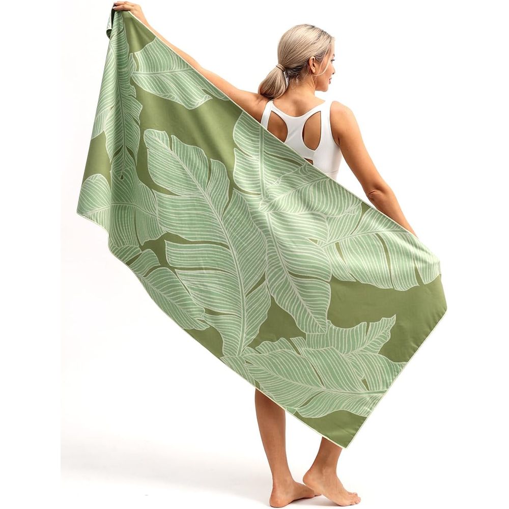 Large Quick-Dry Sand-Free Beac - Beach Towel Large reseña y precio