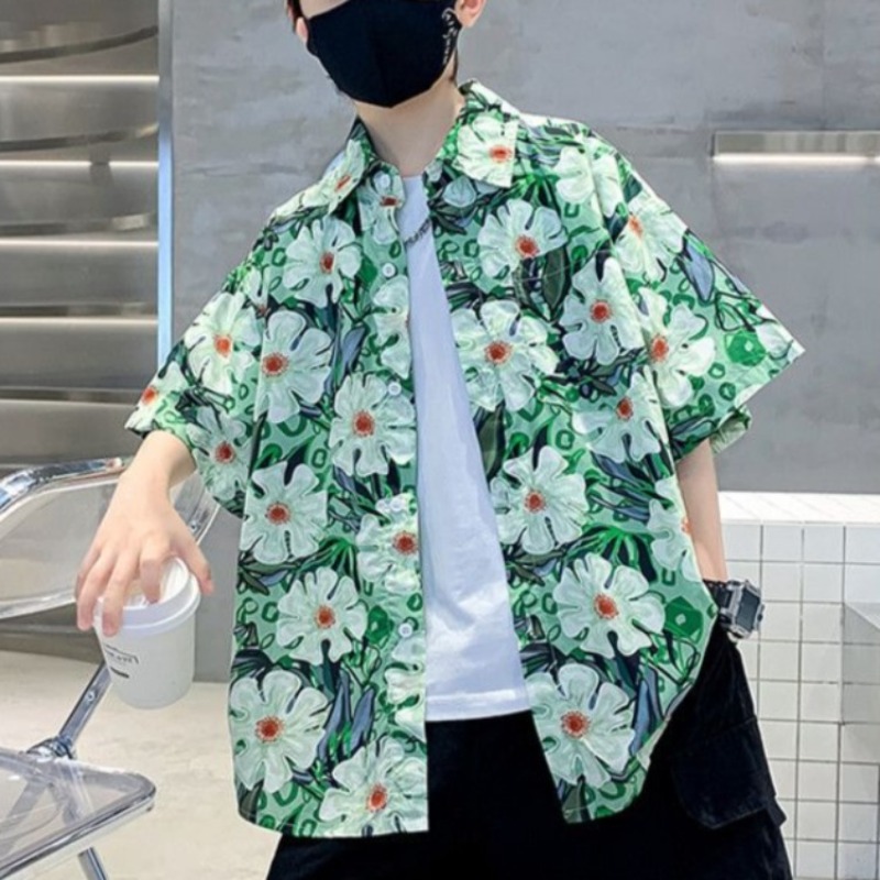 Boys' Floral Shirt Summer Set  - Resort Shirt Floral reseña y precio
