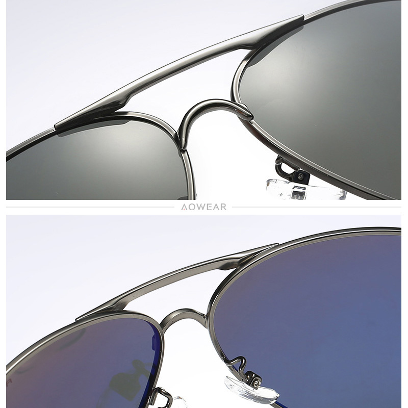 AOWEAR Men's Aviation Sunglass - Sunglasses Aviator Polarized reseña y precio