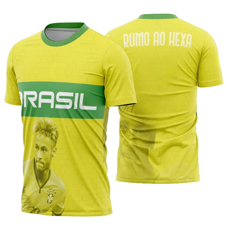 Summer Brazil Neymar No.10 Gra - Tee Graphic Print reseña y precio