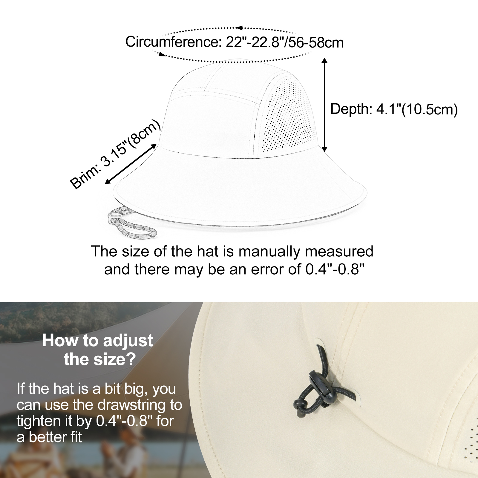 FEINION Women's Lightweight Su - Packable Hat Nylon reseña y precio