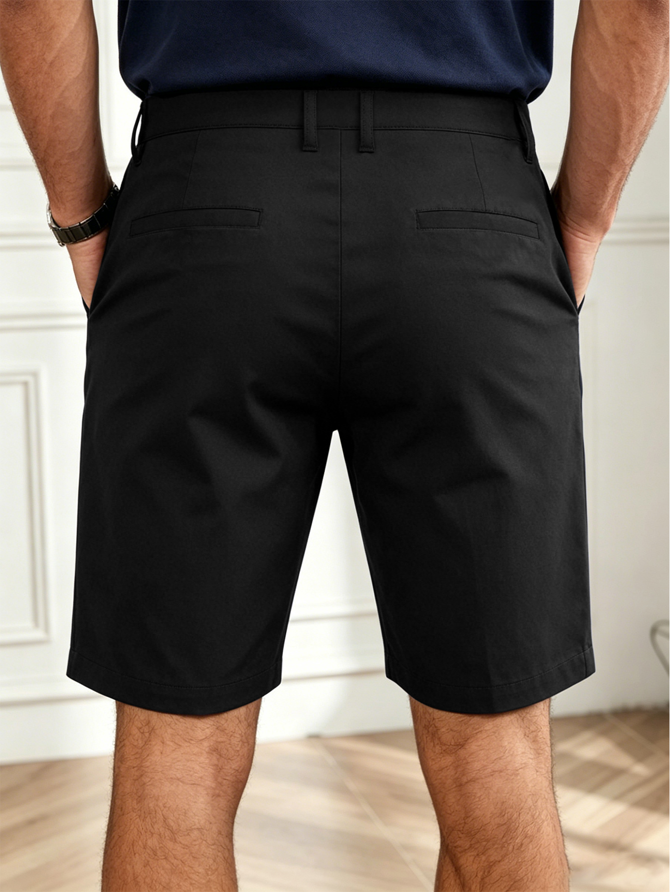 Men's Summer Stretch Chino Sho - Shorts Chino Slim reseña y precio