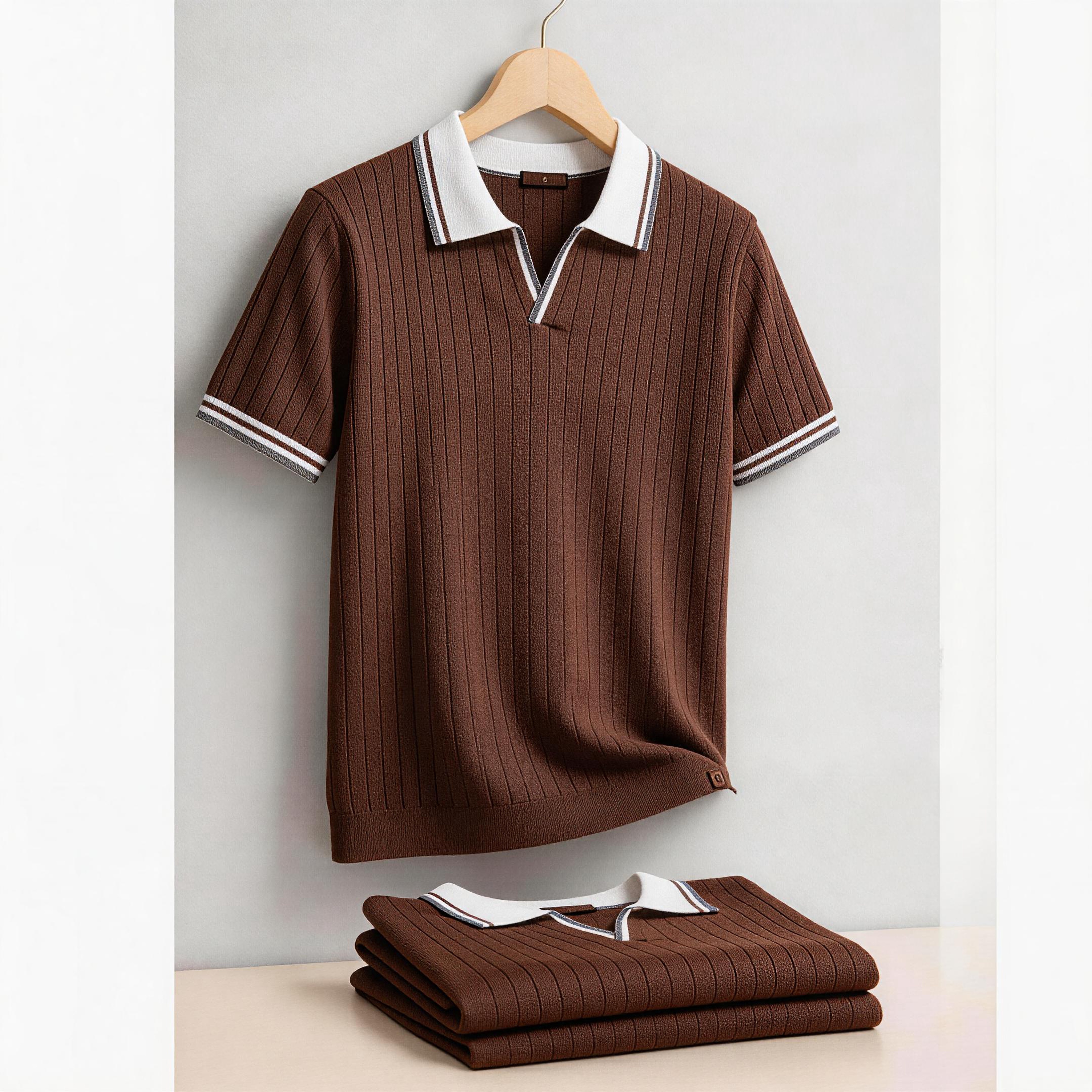 AIOPESON Men's Polo Shirt 100% - Polo Shirt Pique reseña y precio