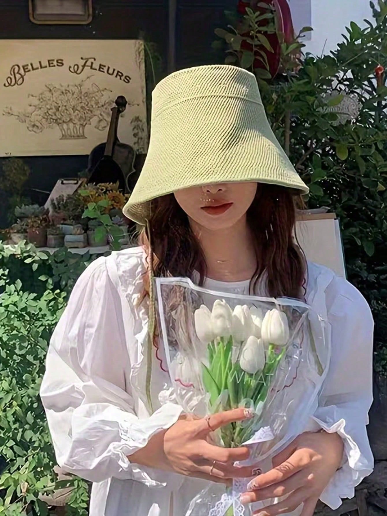 Straw Wide-Brim Sun Hat For Wo - Bucket Hat Straw reseña y precio