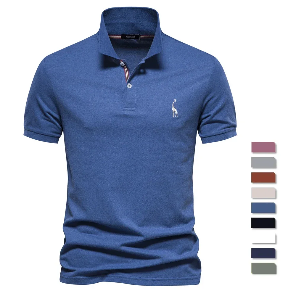 Summer High-quality Cross-bord - Polo Shirt Pique reseña y precio