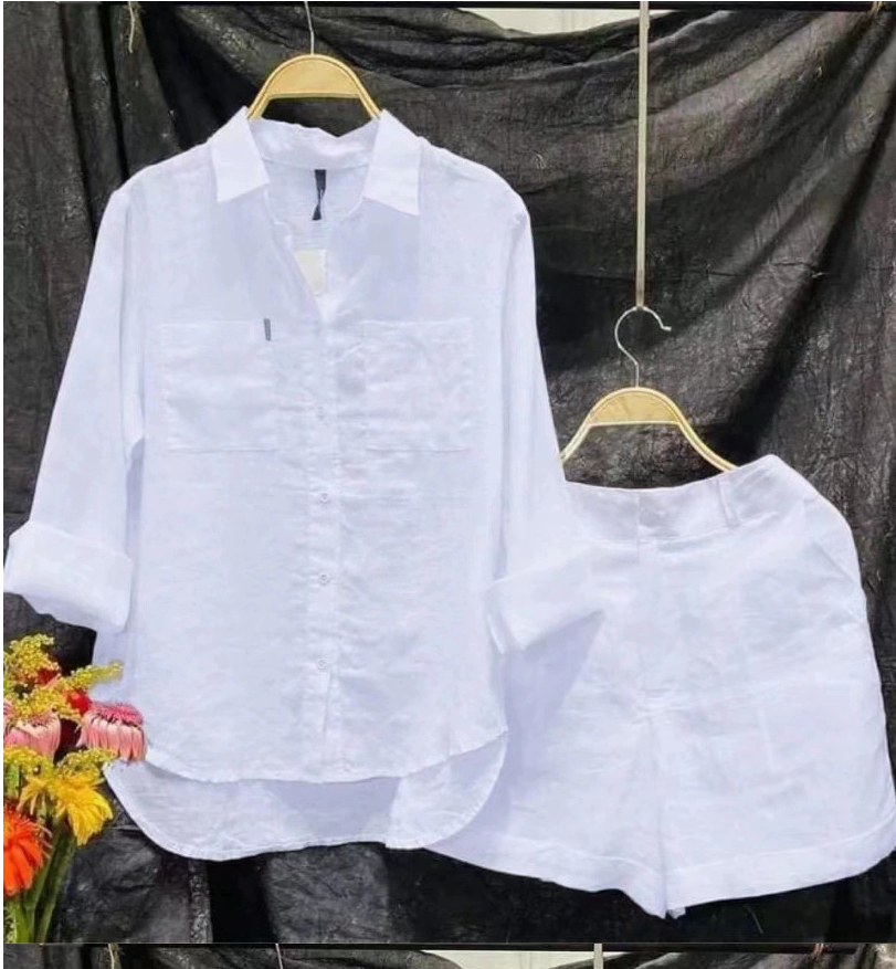 Summer Cotton Linen Casual Hom - Linen Shirt Breathable reseña y precio