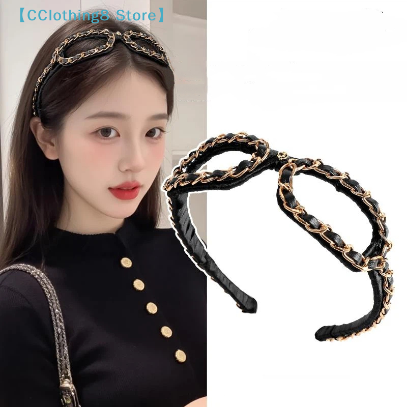 Vintage Chain Leather Headband - Sunglass Retainer Cord reseña y precio