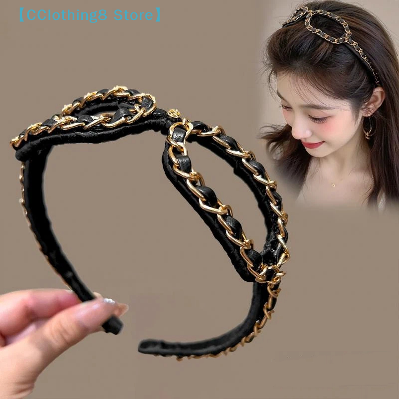 Vintage Chain Leather Headband - Sunglass Retainer Cord reseña y precio