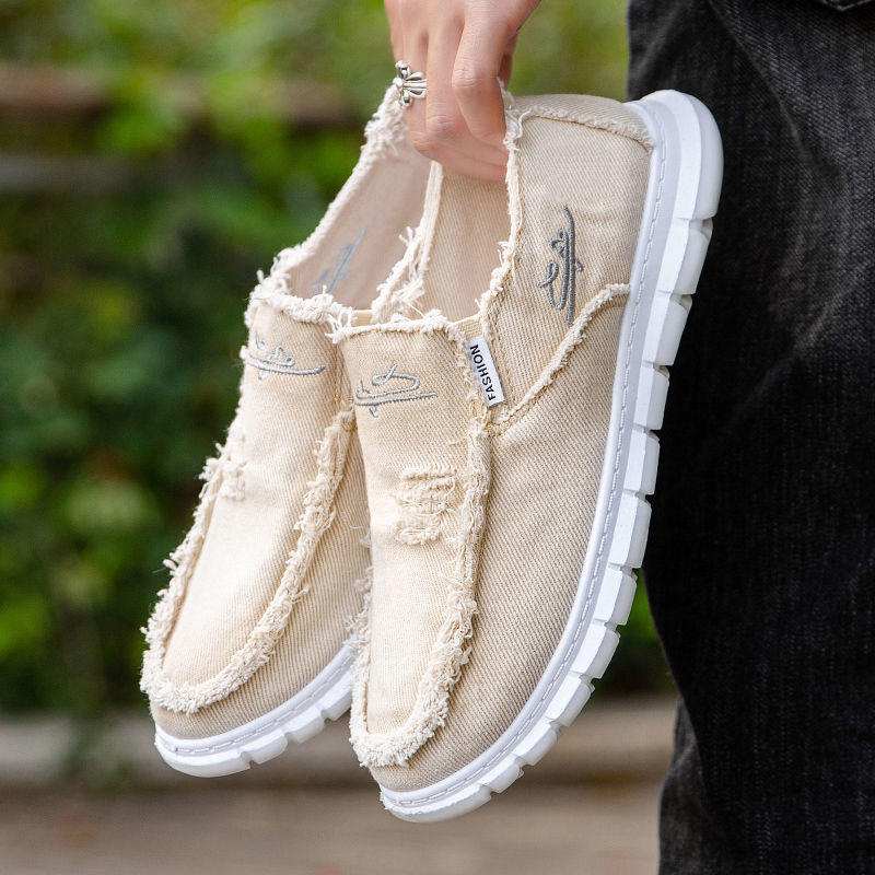 Canvas Shoes For Mens Summer B - Espadrille Slip On reseña y precio