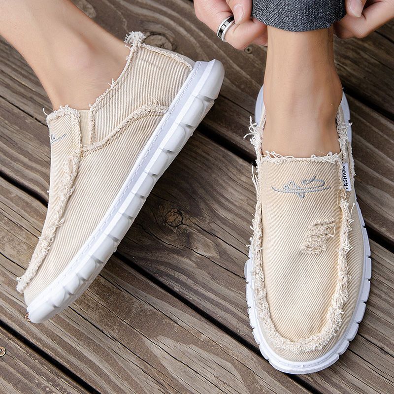 Canvas Shoes For Mens Summer B - Espadrille Slip On reseña y precio