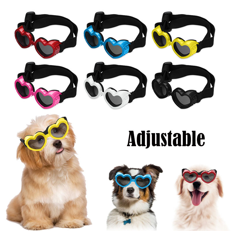 1 PC Heart-shaped Small Dog Su - Sunglass Retainer Cord reseña y precio