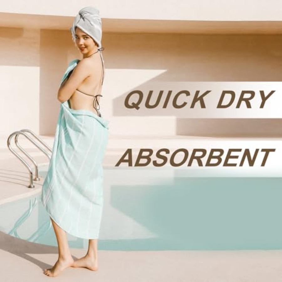 Packs Turkish Beach Towel Bath - Beach Towel Large reseña y precio