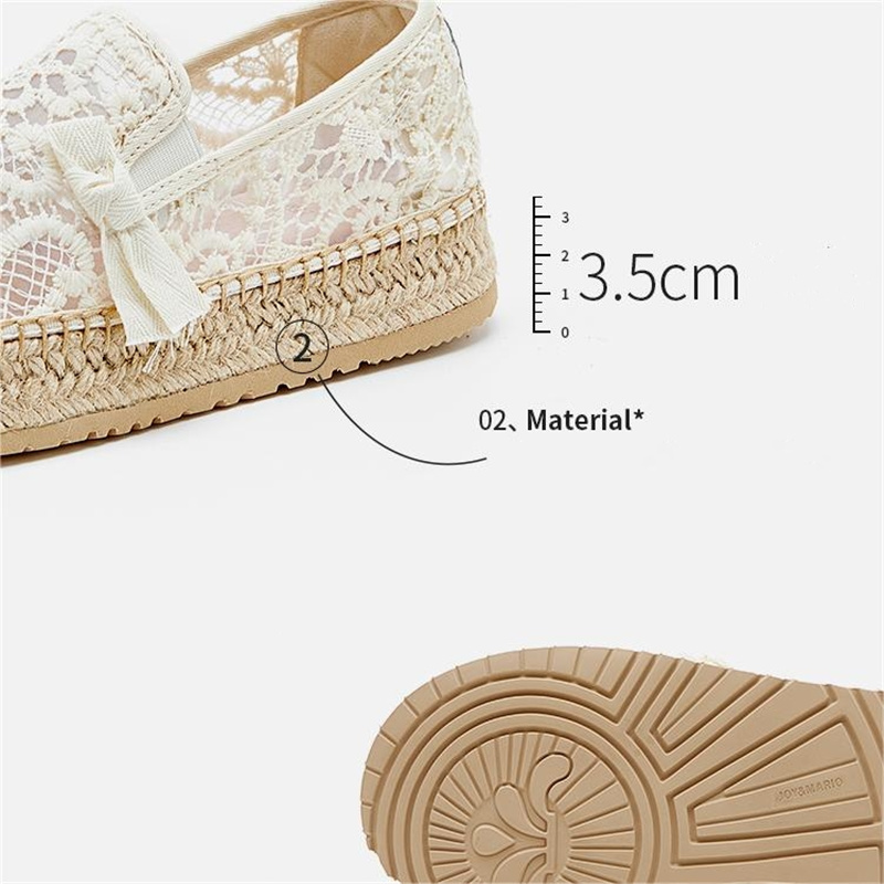 Joy&Mario Platform Women Loafe - Espadrille Slip On reseña y precio