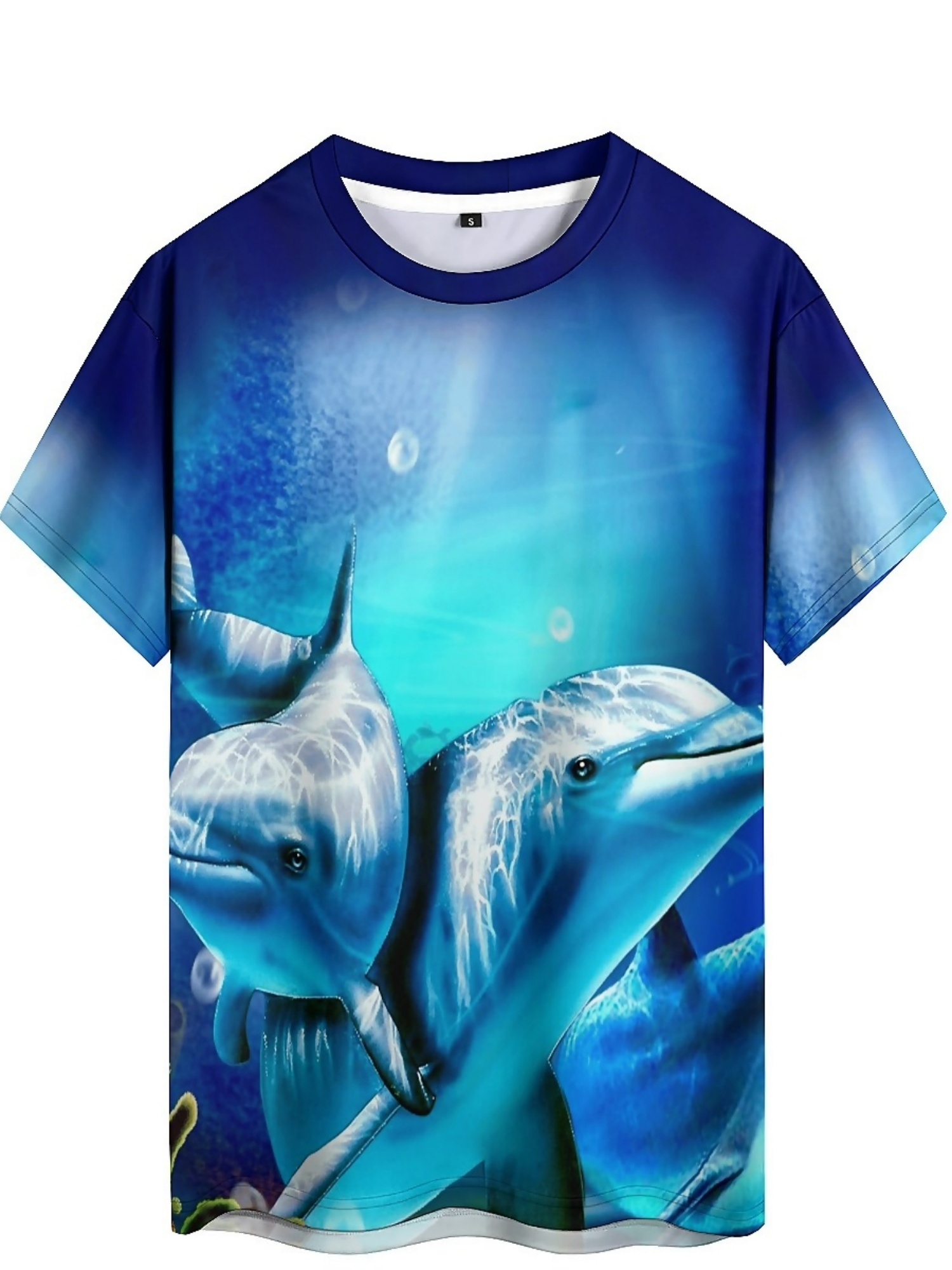 Men'S Ocean Animal Dolphin Pri - Tee Graphic Print reseña y precio