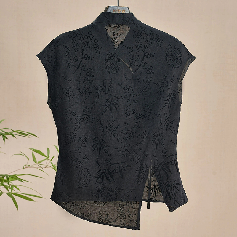 Retro Thin Shirt New Chinese S - Shirt Camp Collar reseña y precio