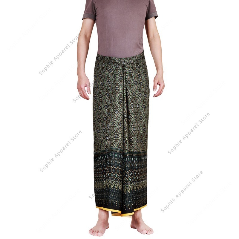 Batik Sarong Skirt for Beach W - Sarong Men Wrap reseña y precio