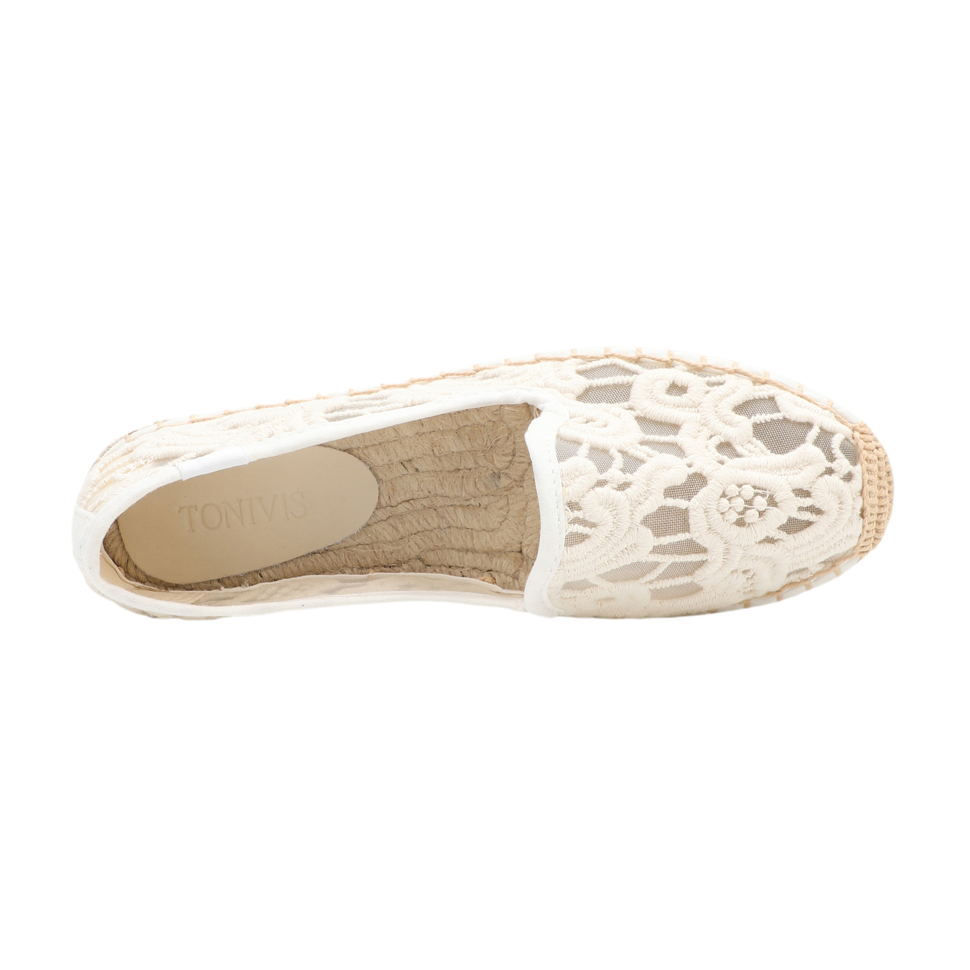 Women Lace Espadrilles Flats S - Espadrille Slip On reseña y precio